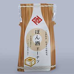 日本酒とチーズのベイクドケイク商品写真